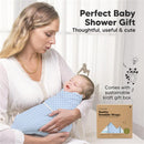 Keababies - 3Pk Soothe Baby Swaddles, Sleep Sack For Newborns, Storm 0/3M Image 9