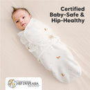 Keababies - 3Pk Soothe Zippy Baby Swaddles, Newborn Sleep Sack, Forest Grey Image 4