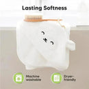 Keababies - Cuddle Baby Hooded Towel, Lamb Image 6