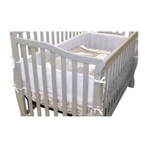 Kidiway Kidilove White 3D Mesh Bumper Pads For Baby Crib Image 2