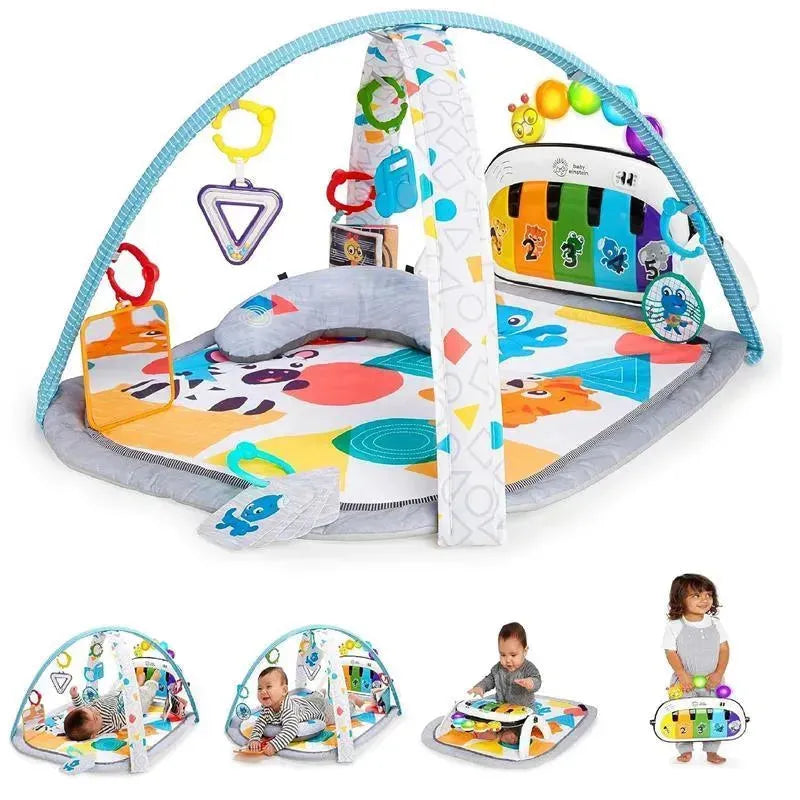 Kids II - Baby Einstein 4-In-1 Kickin' Tunes, Music & Language Discovery Gym Image 1