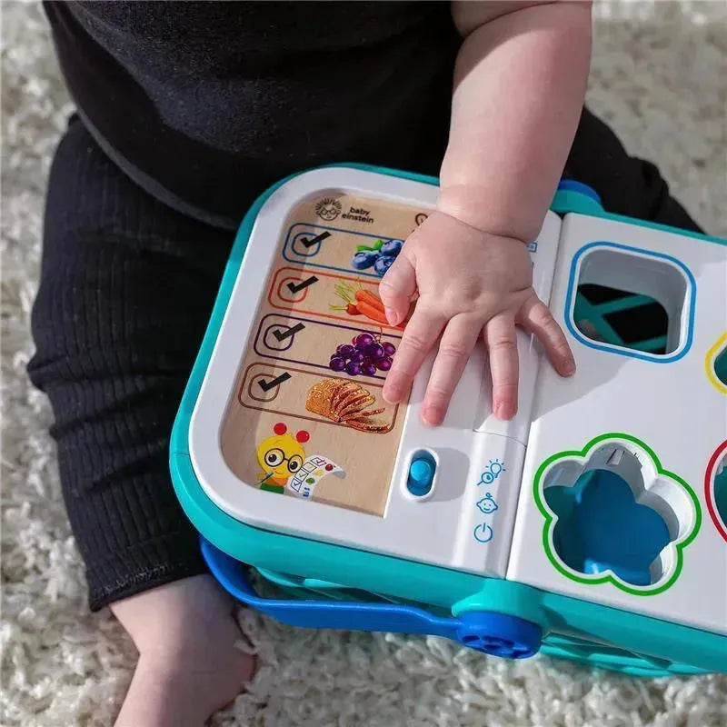 Kids II - Be + Hape Magic Touch Shopping Basket Pretend To Shop Toy Image 5