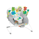 Kids II - Bright Starts Playful Paradise Comfy Baby Bouncer Seat with Soothing Vibration Image 1