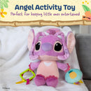 Kids Preferred Disney Baby Lilo and Stitch Angel On The Go Activity Toy with Teether Rings Image 2
