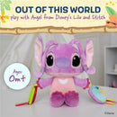 Kids Preferred Disney Baby Lilo and Stitch Angel On The Go Activity Toy with Teether Rings Image 4