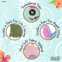 KIDS PREFERRED - Disney Baby Lilo & Stitch 4 Piece Cuteeze Gift Set Plush Collector Set of Stuffed Animals Image 2