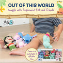 KIDS PREFERRED - Disney Baby Lilo & Stitch 4 Piece Cuteeze Gift Set Plush Collector Set of Stuffed Animals Image 3