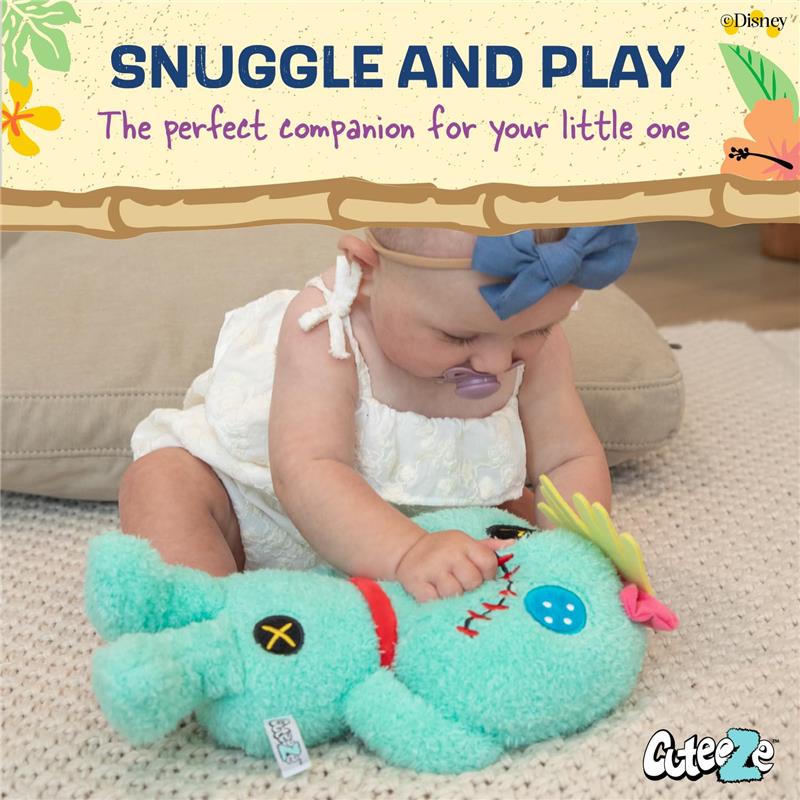 Kids Preferred Disney Baby Lilo & Stitch CUTEEZE Scrump Plush Stuffed Animals Image 4