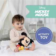 KIDS PREFERRED - Disney Baby Mickey Mouse On The Go Activity Toy with Teething Rings Image 2