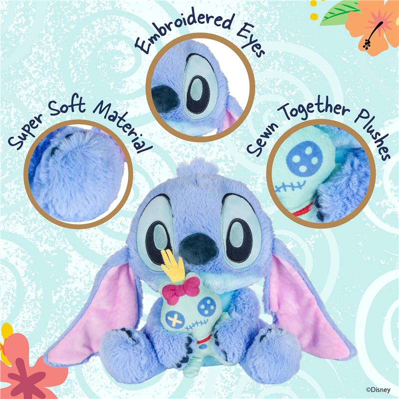 Kids Preferred Disney Baby Stitch with Scrump Key Wind Musical Image 3
