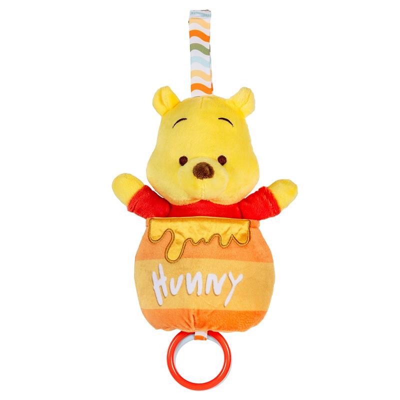 KIDS PREFERRED - Disney Baby Winnie The Pooh Pulldown Honeypot Ziggle Multi Sensory Activity Toy  Image 1