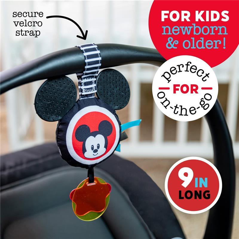 Kids Preferred - Disney Black & White Hanging Mickey Toy Image 2