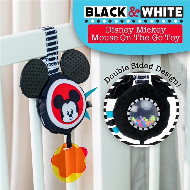 Kids Preferred - Disney Black & White Hanging Mickey Toy Image 4
