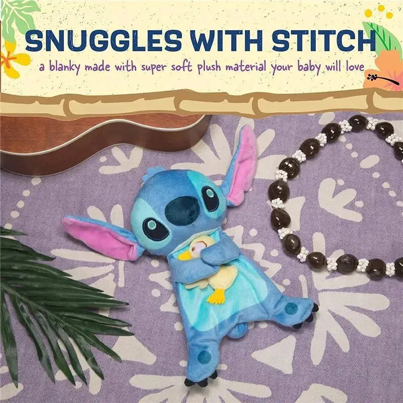 Kids Preferred - Disney Stitch Snuggle Lovey, Blue Image 3