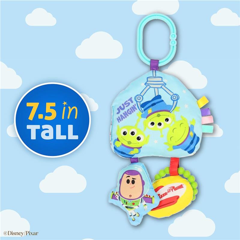 Kids Preferred Disney Toy Story The Claw On the Go Jingle Toy with Little Green Aliens Image 2