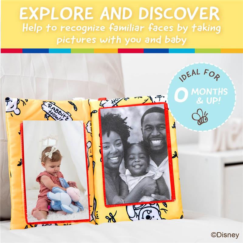 KIDS PREFERRED - Disney Winnie the Pooh Photo Album with Soft Pages and Crinkle Sounds Image 4