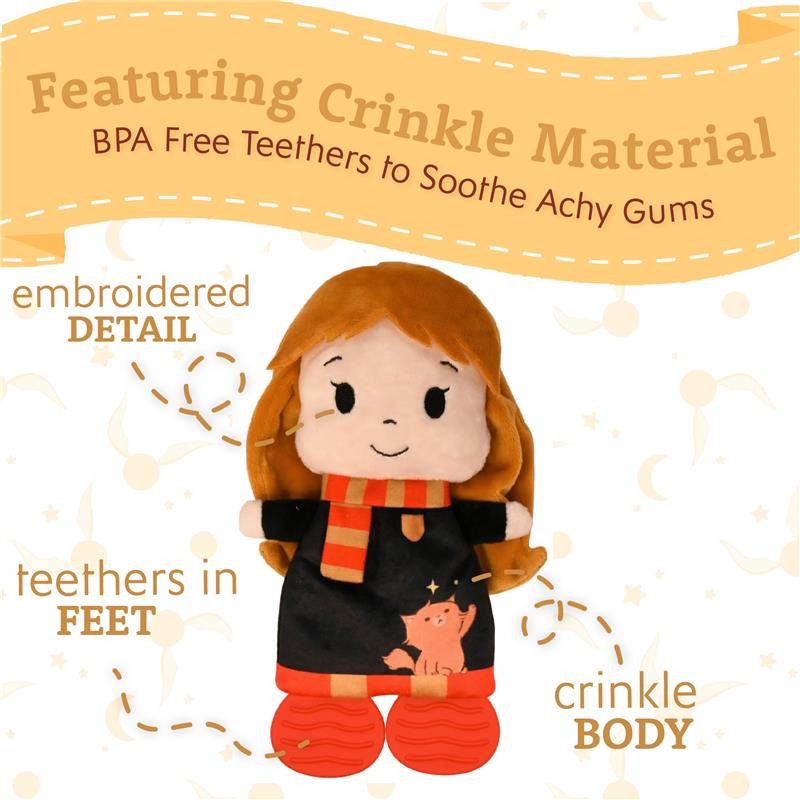 Kids Preferred - Harry Potter Hermoine Security Blanket Lovey Teether  Image 3