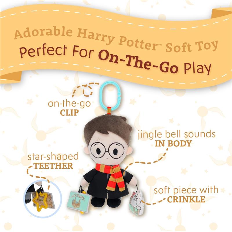Kids Preferred Harry Potter On The Go Activity Toy with Teether Image 3