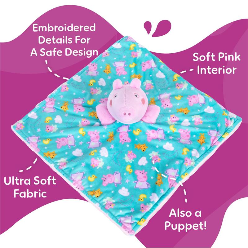 Kids Preferred Peppa Pig Puppet Blankey Image 3