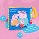 Kids Preferred Peppa Pig Soft Book with Ribbons Image 4