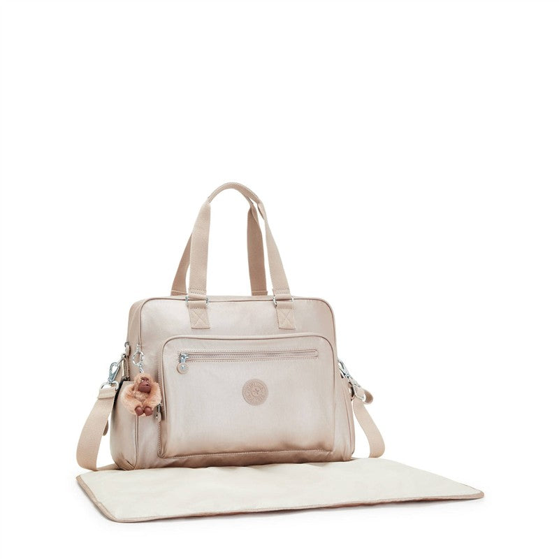 Kipling Alanna Baby Bag - Quartz Metallic Image 3