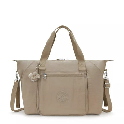 Kipling New Art M Baby Bag - Soft Taupe Image 1