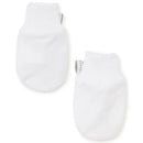 Kissy Kissy - Baby Boy Dots Print Mittens, White Image 1