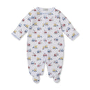 Kissy Kissy - Baby Boy Footie Construction Diggers Image 1