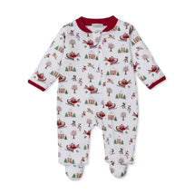 Kissy Kissy - Baby Footie With Zipper Christmas Dog Image 1