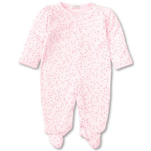 Kissy Kissy - Baby Girl Footie Hearts, White/Pink Image 1