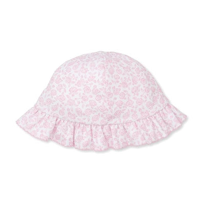 Kissy Kissy - Baby Girls Infant Summer Garden Pink Print Floppy Sunhat Image 1
