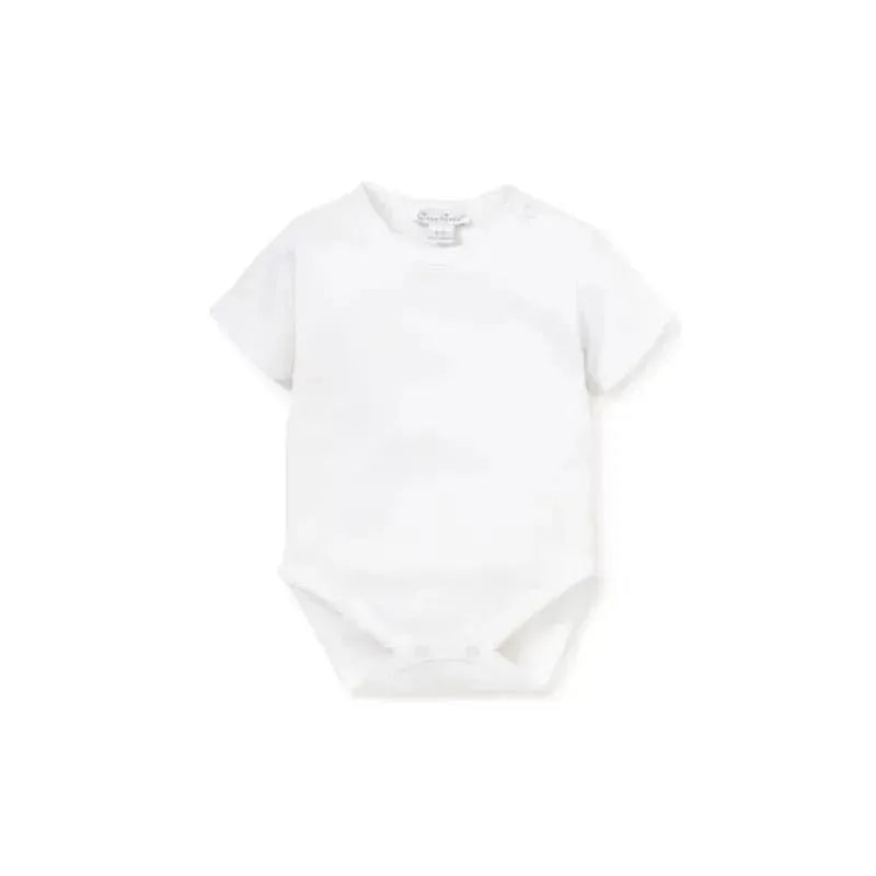 Kissy Kissy - Baby Basic Short Sleeve Bodysuit, White Image 1