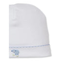 Kissy Kissy Premier Sweet Sheep White/Blue Hand Embroidery Hat Image 2