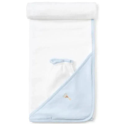 Kissy Kissy - Sophie La Girafe Hooded Towel & Mitt Set, Light Blue Image 1