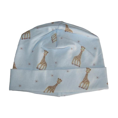 Kissy Kissy - Sophie La Girafe Print Hat Light Blue Image 1