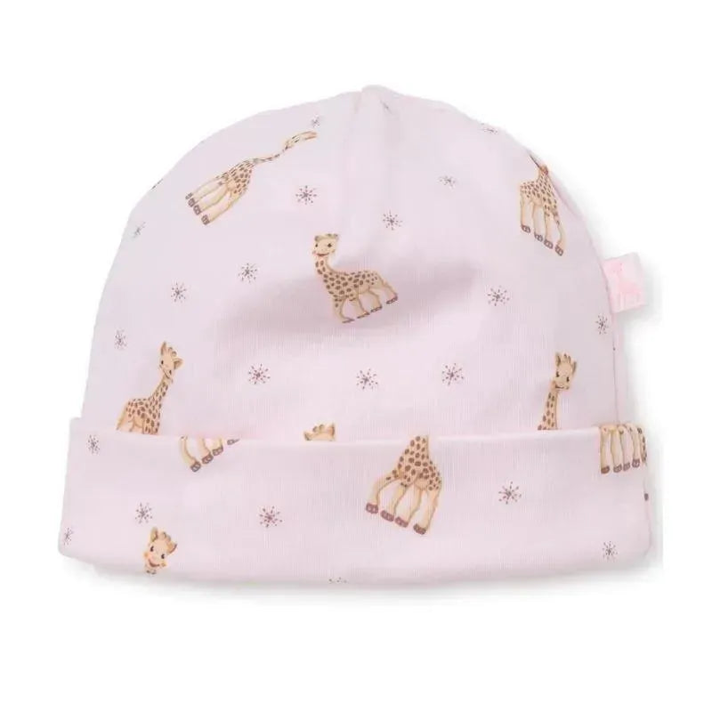 Kissy Kissy - Sophie La Girafe Print Hat, Pink Image 1