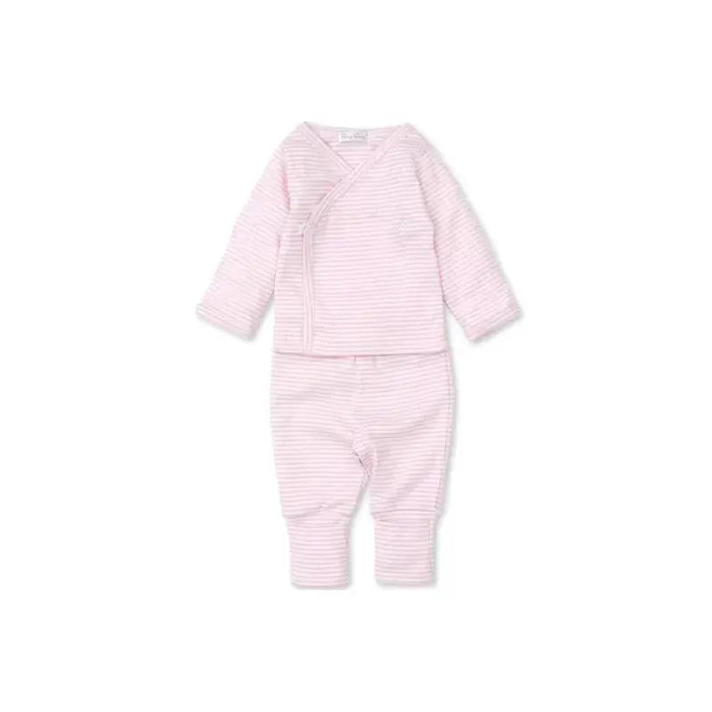 Kissy Kissy - Baby Girl Footed Pant Set, Pink Image 1