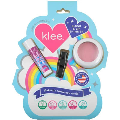 Klee Naturals - Cotton Candy Whisper Blush And Lip Shimmer Set Cotton Candy Whisper Image 1