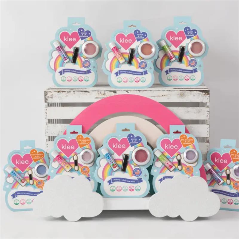 Klee Naturals - Cotton Candy Whisper Blush And Lip Shimmer Set Sugar Drop Glow Image 2