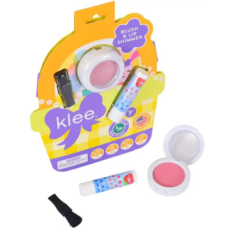Klee Naturals - Easter Blush And Lip Shimmer Set Strawberry Pop Image 2