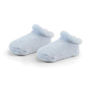 Kushies Baby - 2Pk Boy Socks Terry, 0/3M, Ice Solid/Stars Image 3