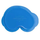 Kushies Baby Siliplate Mess-free Silicone Plate, Azure Image 4