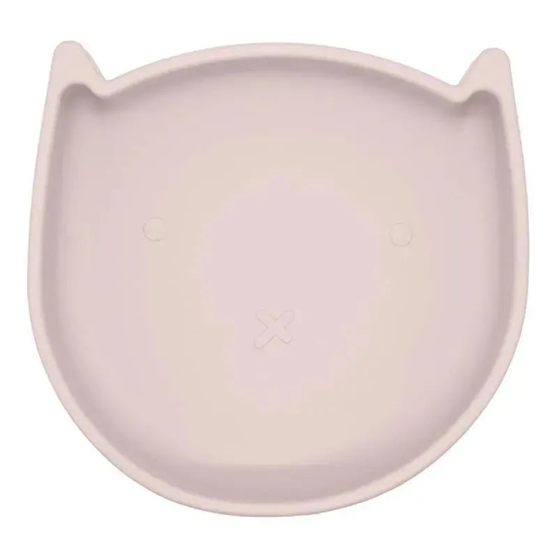 Kushies Baby - SILLYKITTY Unbreakable Fun Baby and Toddler Silicone Plate with Suction, Pink Image 5