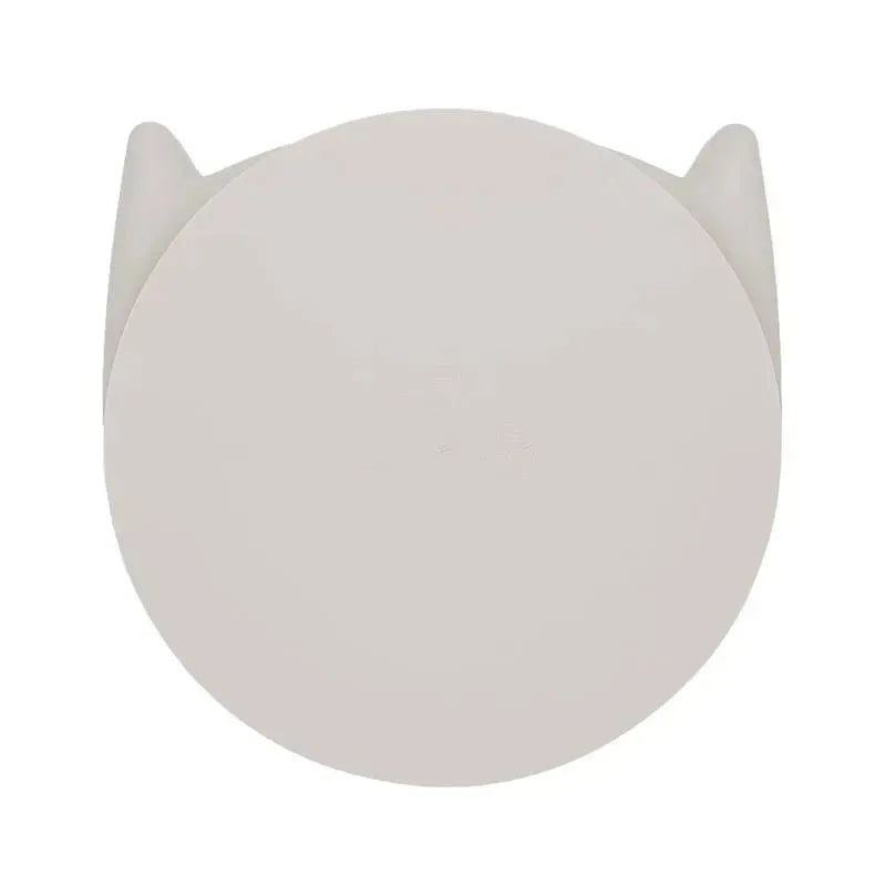 Kushies Baby - SILLYKITTY Unbreakable Fun Baby and Toddler Silicone Plate with Suction, Sand Image 1