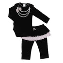 Kushies Mini Ls Bodysuit & Skirt Legging Set Image 1