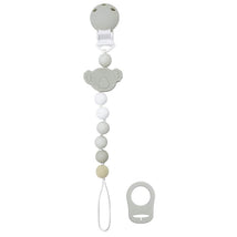 Kushies Silibeads Silicone Pacifier Clip - New Koala Image 1