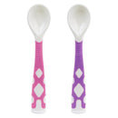 Kushies Silibend Bendable Spoon 2-Pack (Pink/ Mauve) Image 2