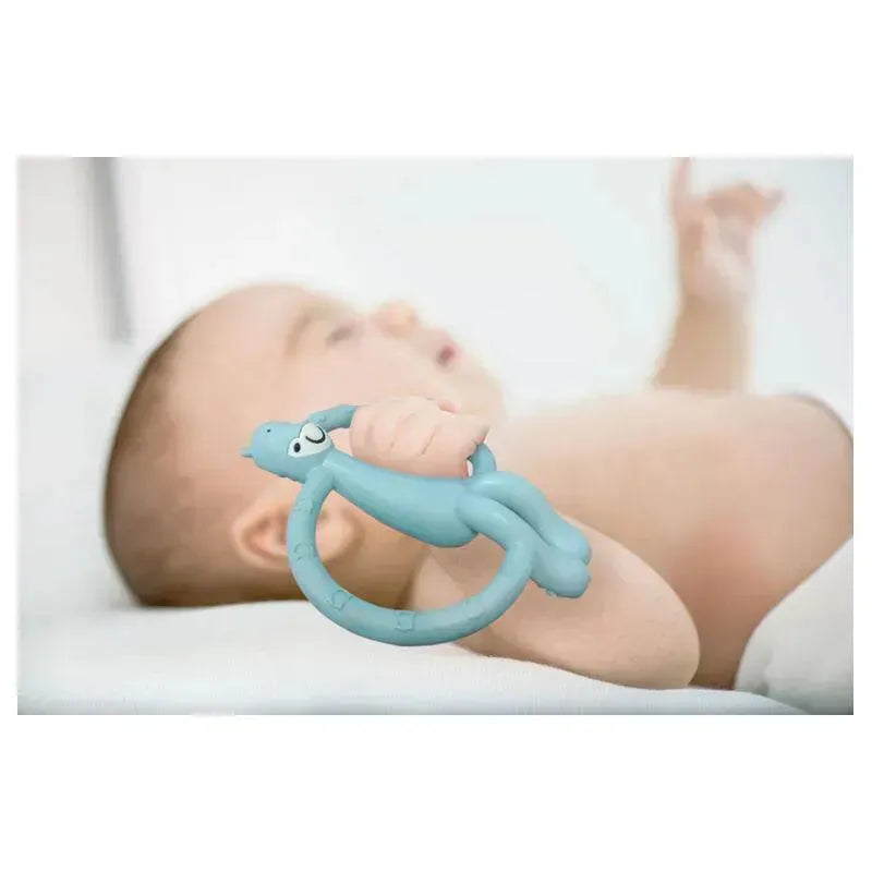 Kushies Silisafari Silicone Teether Hippo Image 11