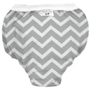 Kushies Taffeta Waterproof Training Pant, Grey Chevron Image 1