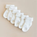 Kyte Baby 3Pk Socks In Cloud Image 1